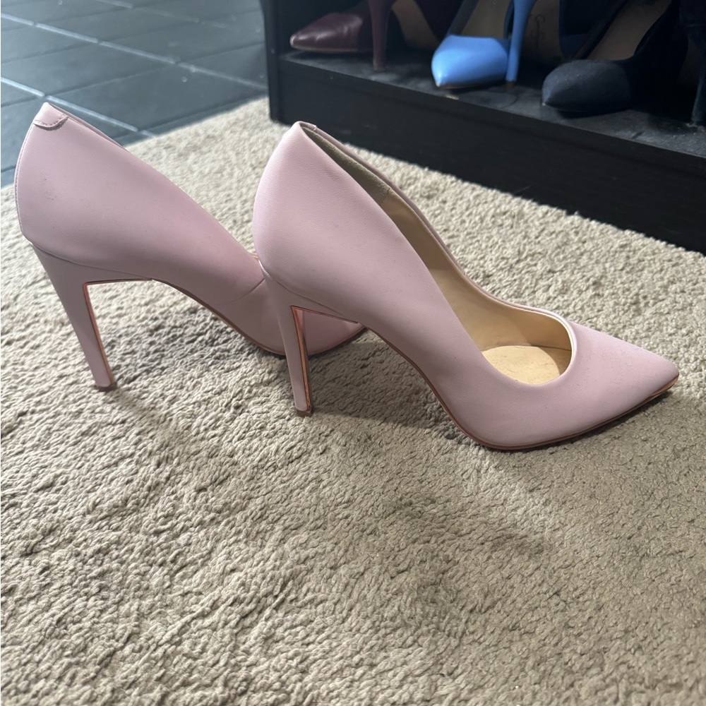 Pink Heels with Rose Gold Accent
